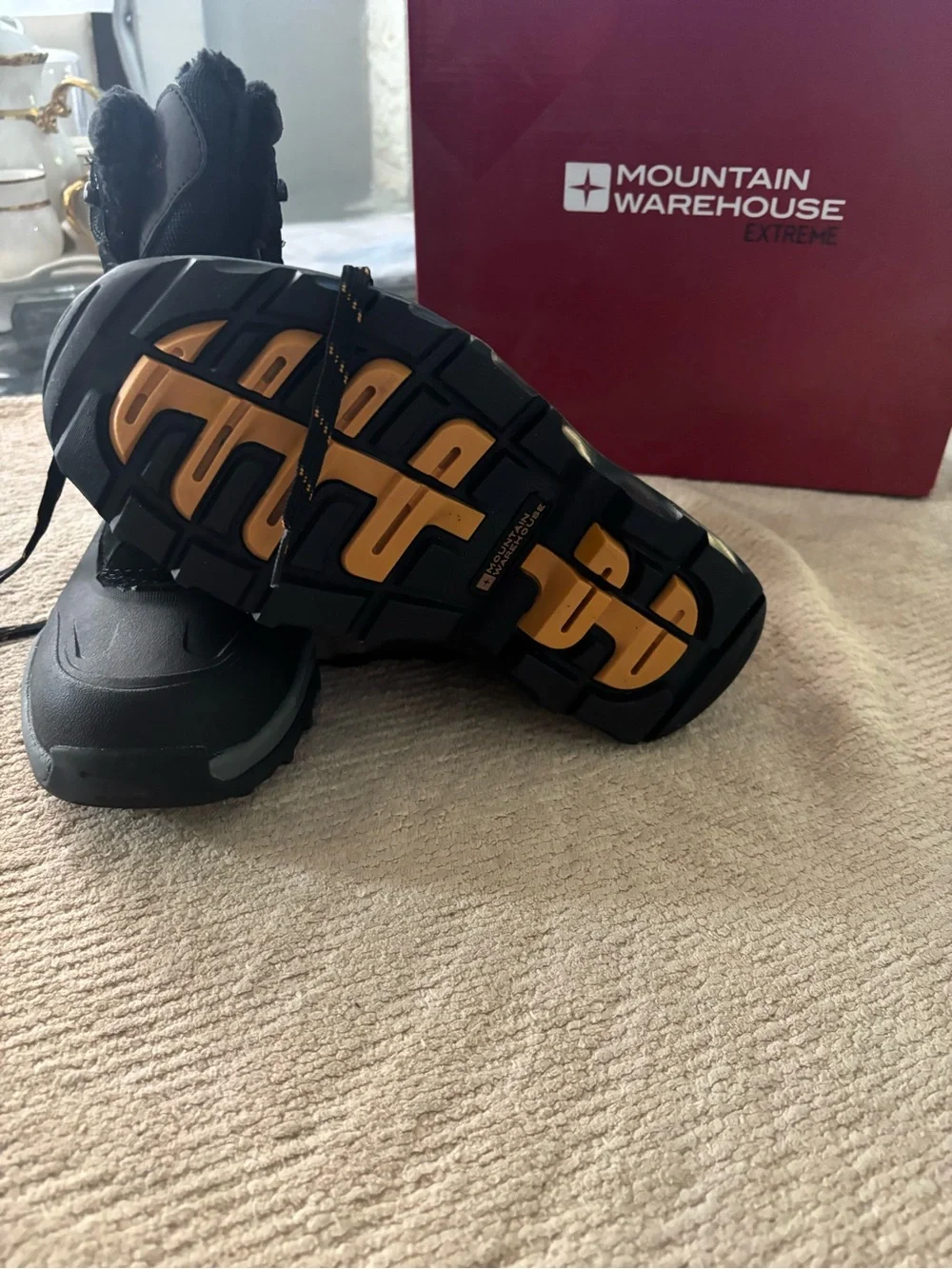 Extreme Insulated Black Men's Snow & Rain Boot